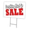 Signmission Everything Must Sale Yard Sign & Stake outdoor plastic coroplast window, C-1216 Everything Must Sale C-1216 Everything Must  Sale - alternate 1